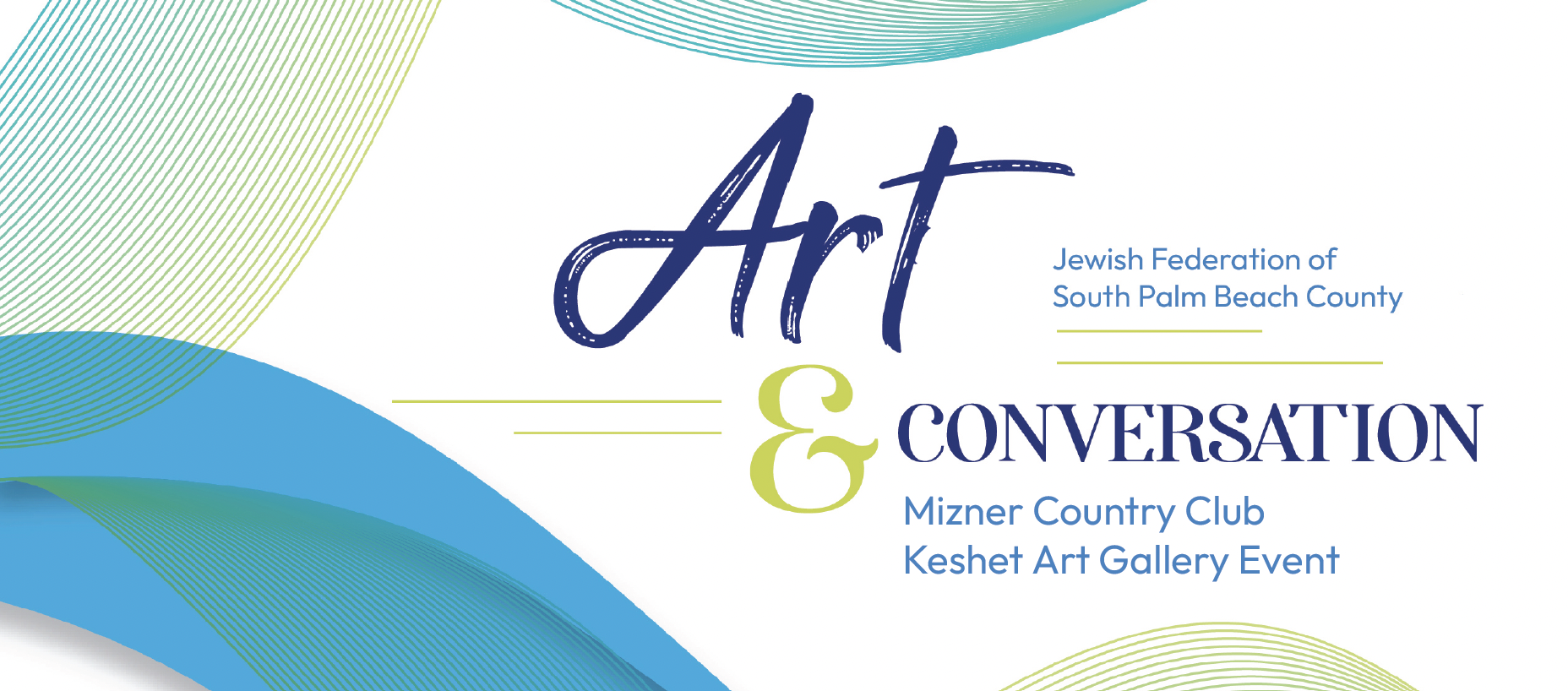 Art & Conversation Mizner Country Club Keshet Art Gallery Event