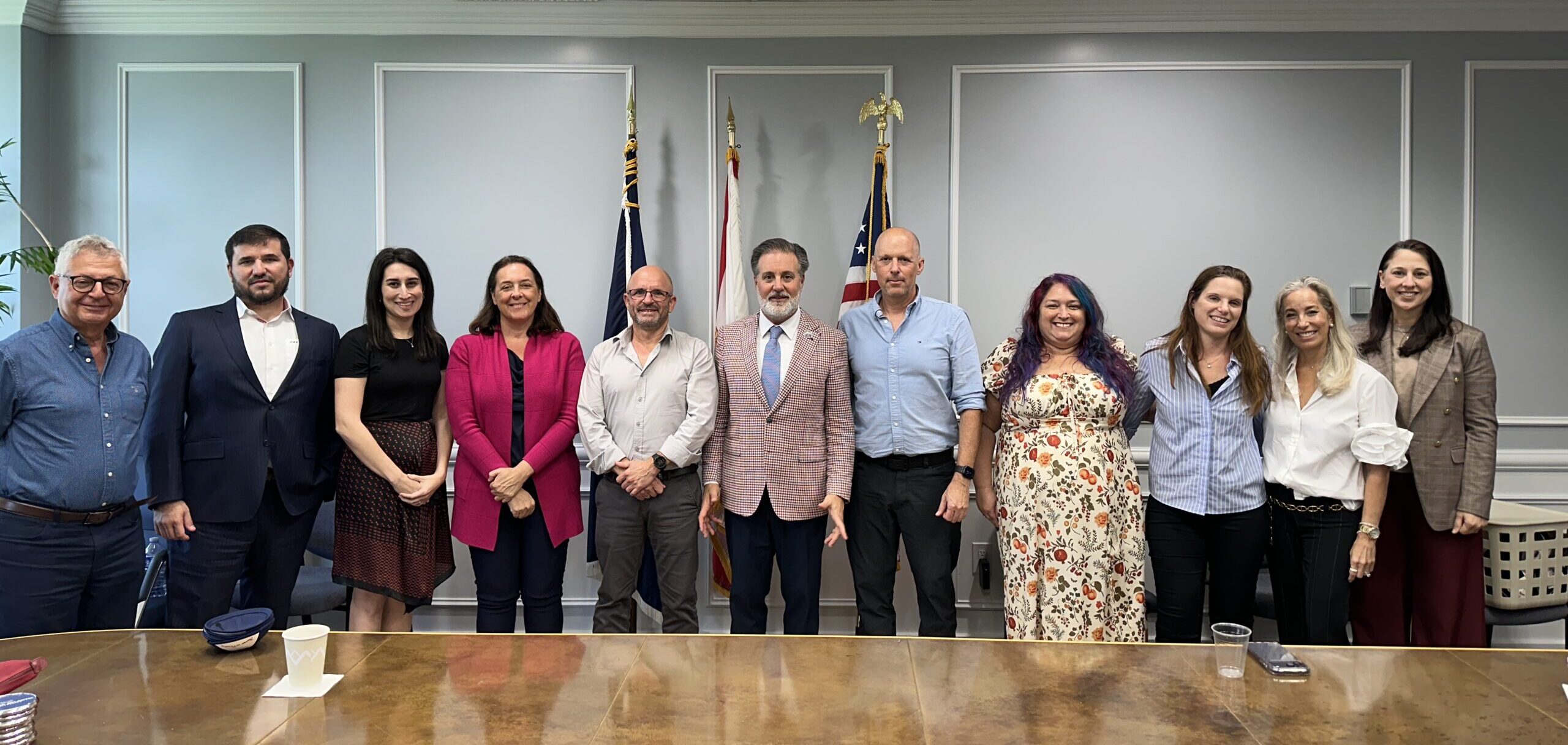 Florida-Israel Institute and FAU President Adam Hasner Meeting