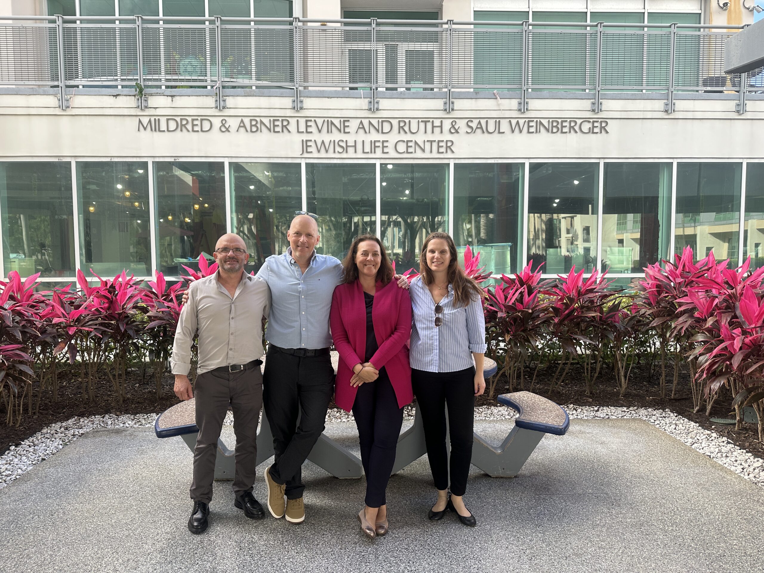 Group Photo at FAU Hillel
