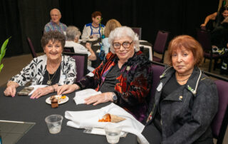 Holocaust Survivors Mary Eckstein, Zelda Fuksman and Anya Baum
