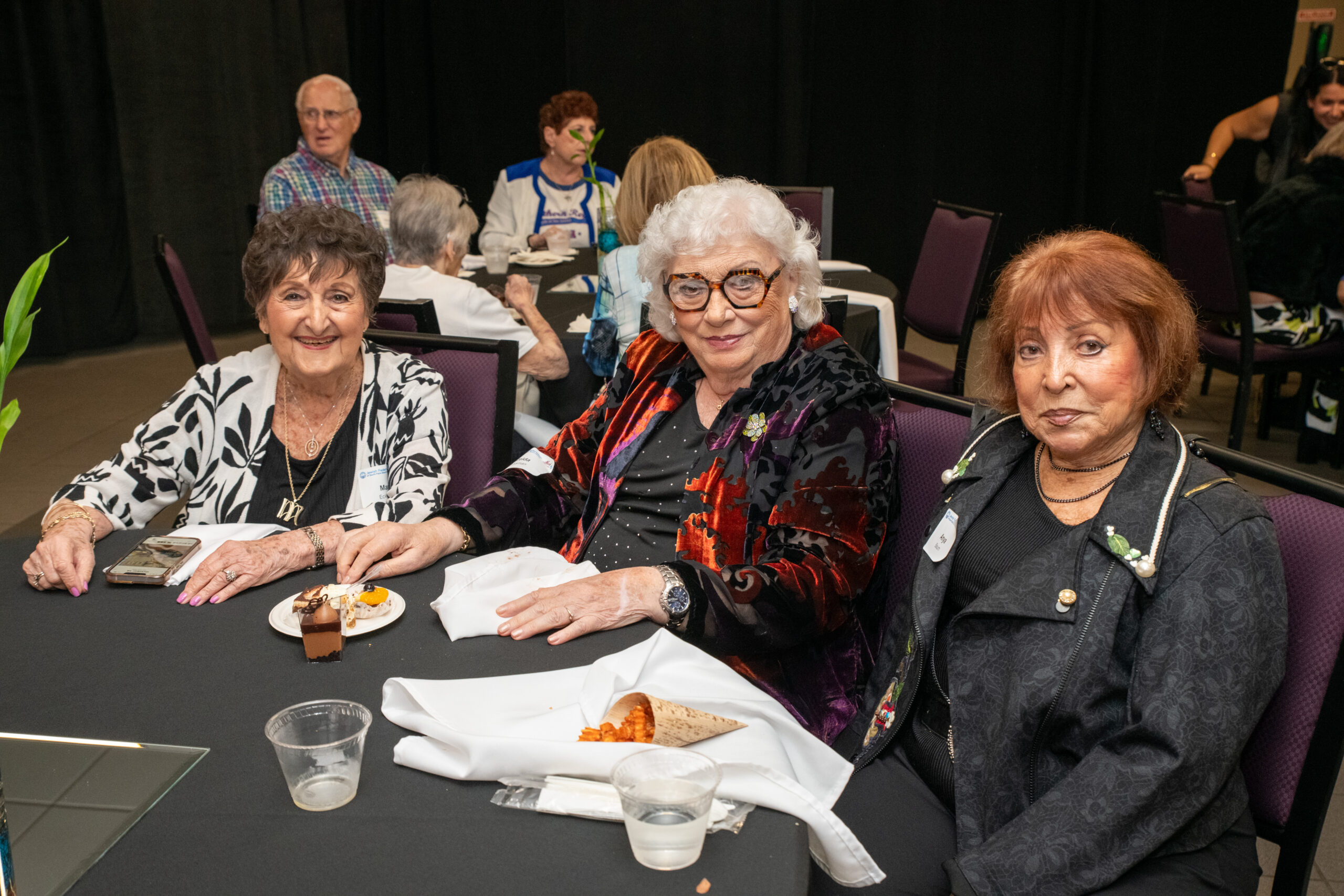 Holocaust Survivors Mary Eckstein, Zelda Fuksman and Anya Baum